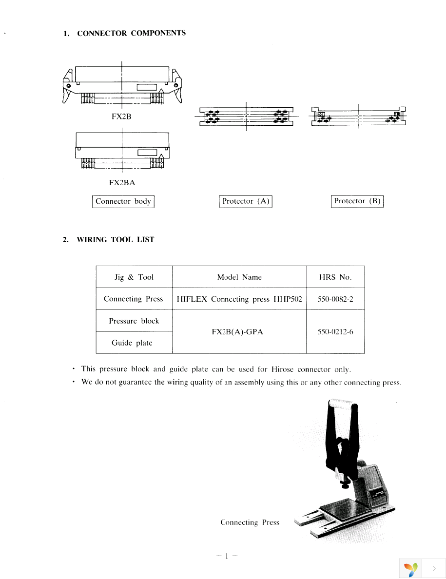 HIFLEX PRESS HHP502 Page 2